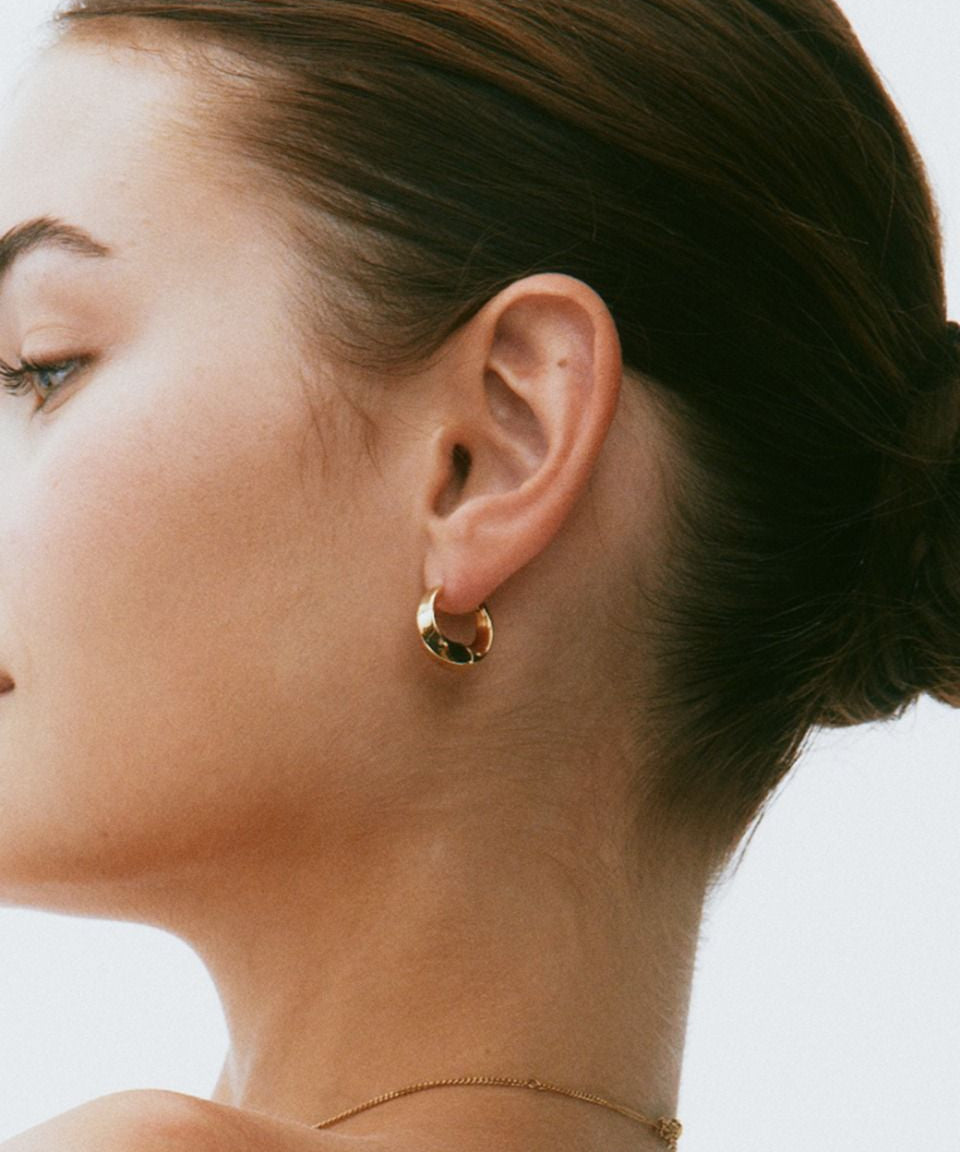 Helix Hoops S Gold