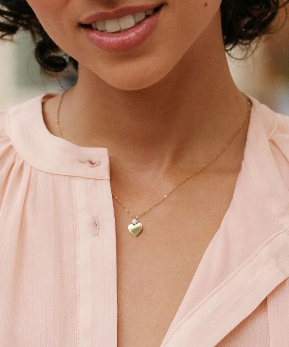 Love Spark Necklace Gold