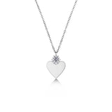 Love Spark Necklace Steel