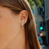 Ocean Gem Hoops Steel