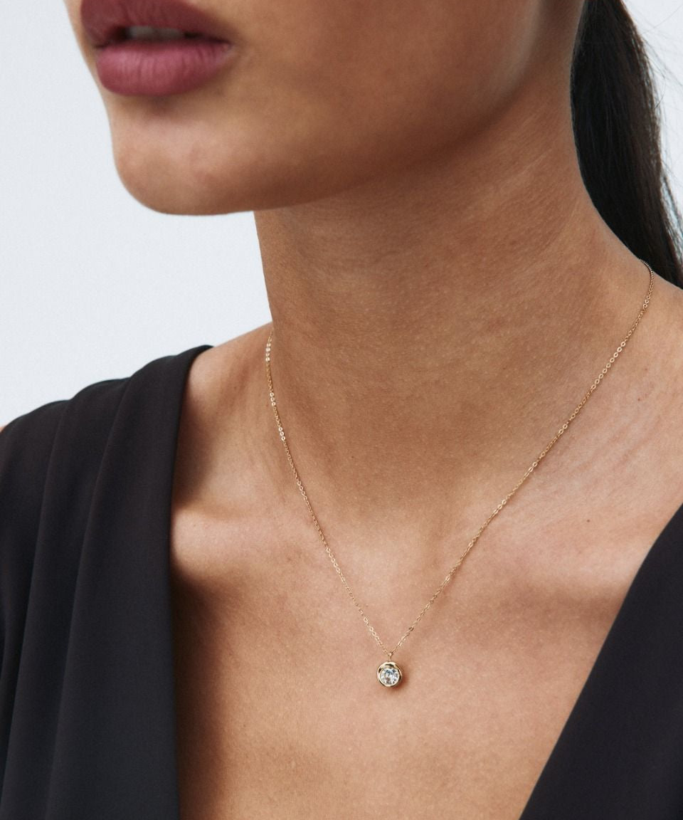 Ocean Gem Necklace S Gold