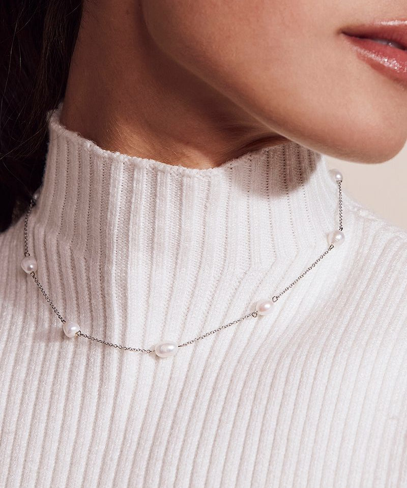 Perla Necklace Multi Steel