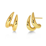 Spire Hoops L Gold