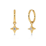Stellar Hoops Gold