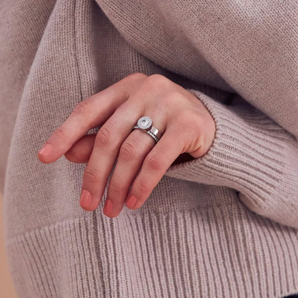 Thassos Ring Steel