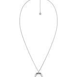 Wishbone Necklace L Steel
