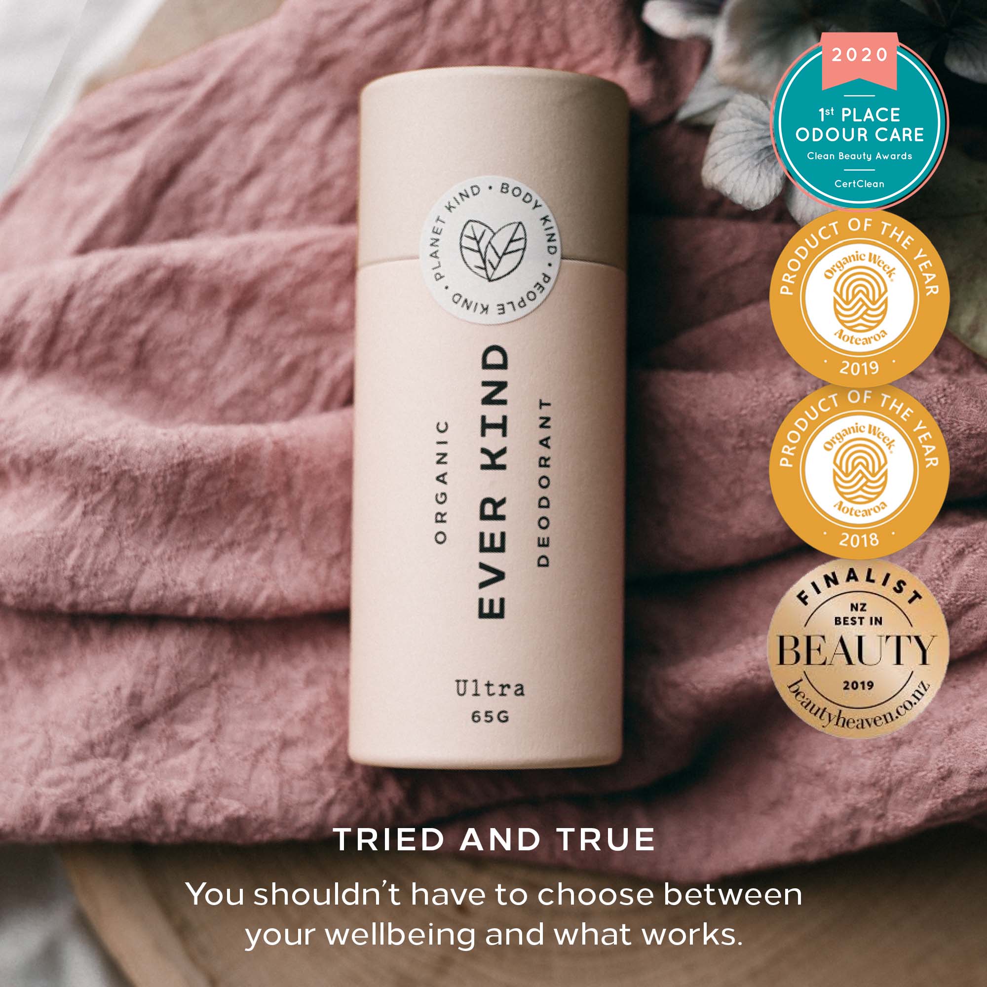 EverKind Organic Deodorant - Ultra Stick 65g