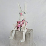 Wooden Rabbit - Small Pink 20cm