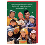 Weird Relative - Christmas Card