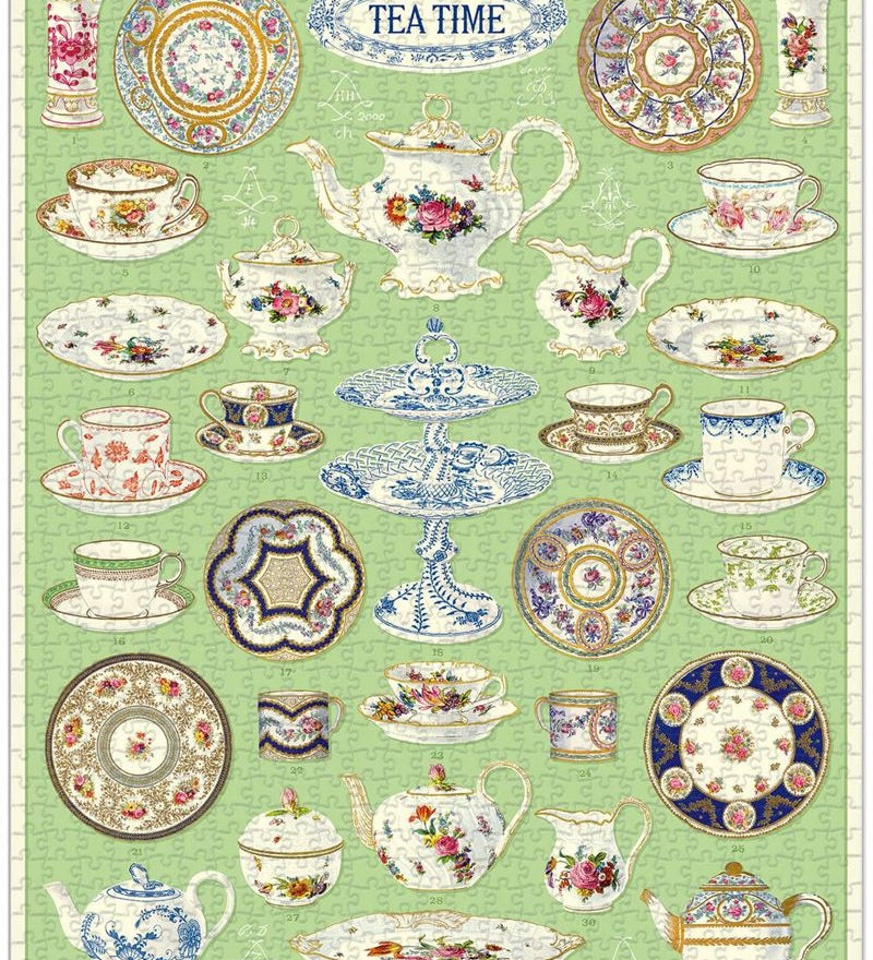 Tea Time 1000 Pce - Vintage Puzzle