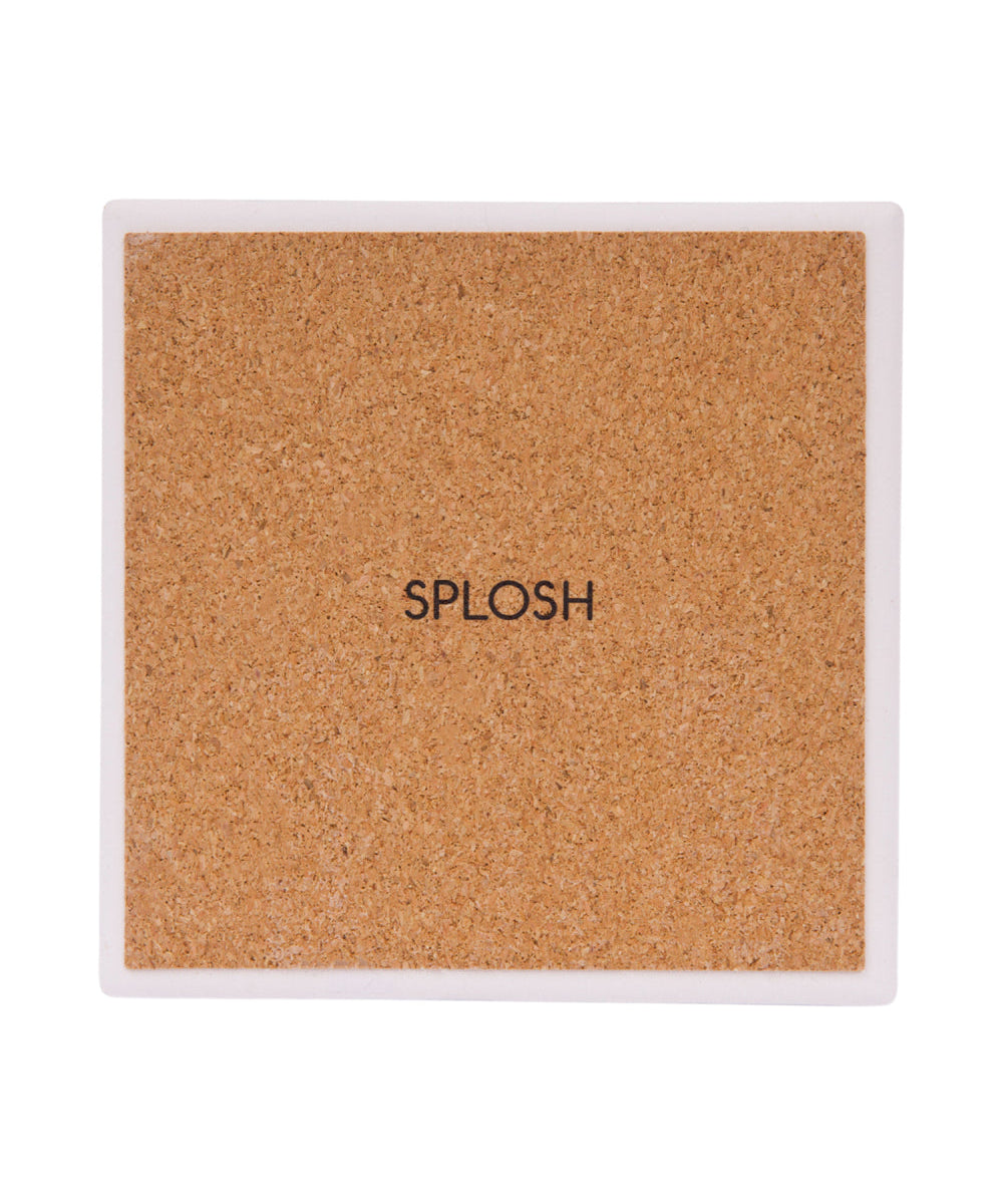 Forever Booked Time Ceramic Coaster