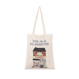 Forever Booked Canvas Tote