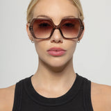 Otra Sunnies - Fleur - Transparent Olive