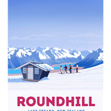 Round Hill - A4 Print