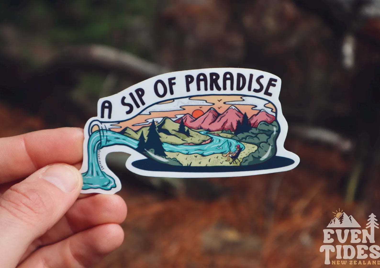 Eventide Sticker - Paradise