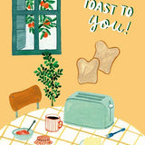 Let's Toast To You - Card