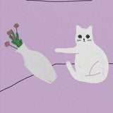 Happy Mother's Day From The Cat - Card