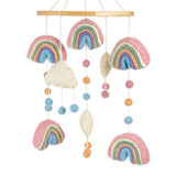 Mobile - Handmade Felted Rainbows