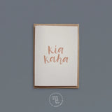 Kia Kaha - Greeting Card