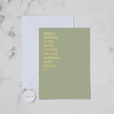 Family Member - Card