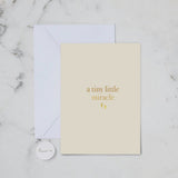Tiny Little Miracle - Card