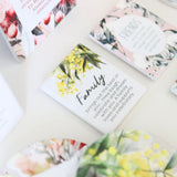 Native Blooms Family Ceramic Magnet