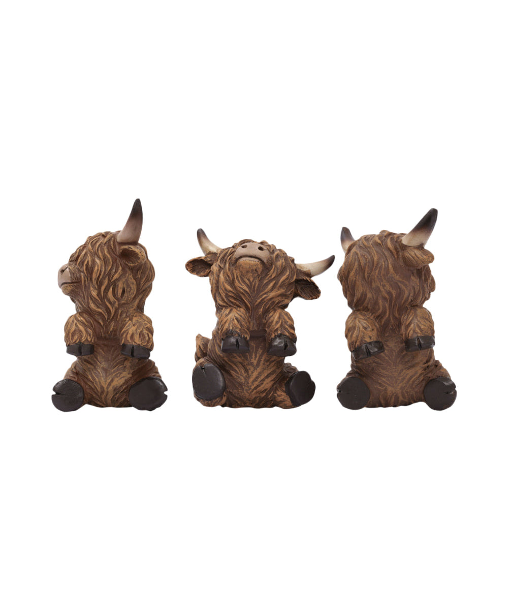 Saddle & Bloom Highland Cow Pot Hangers - Assorted