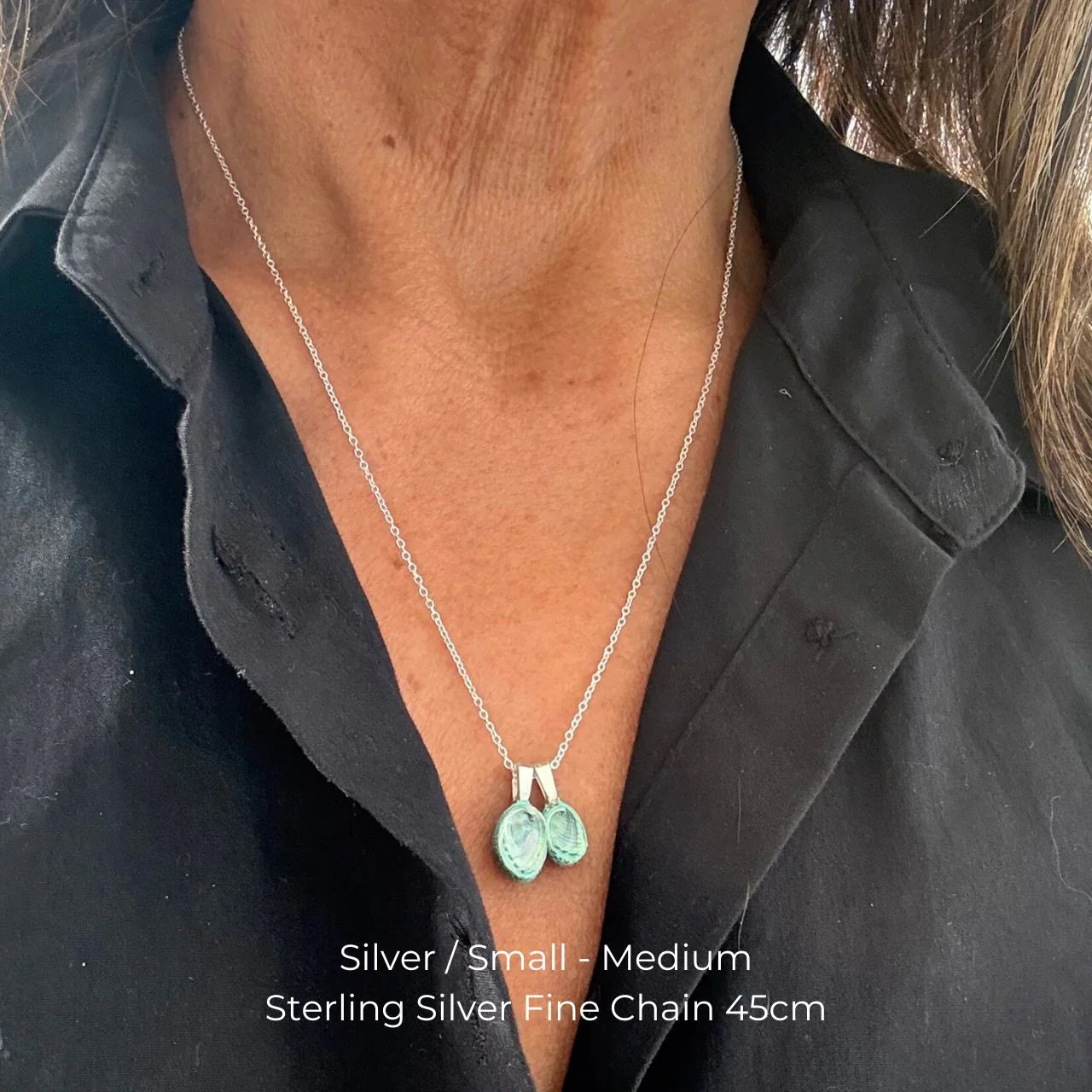 Tiny Paua Connections Necklace