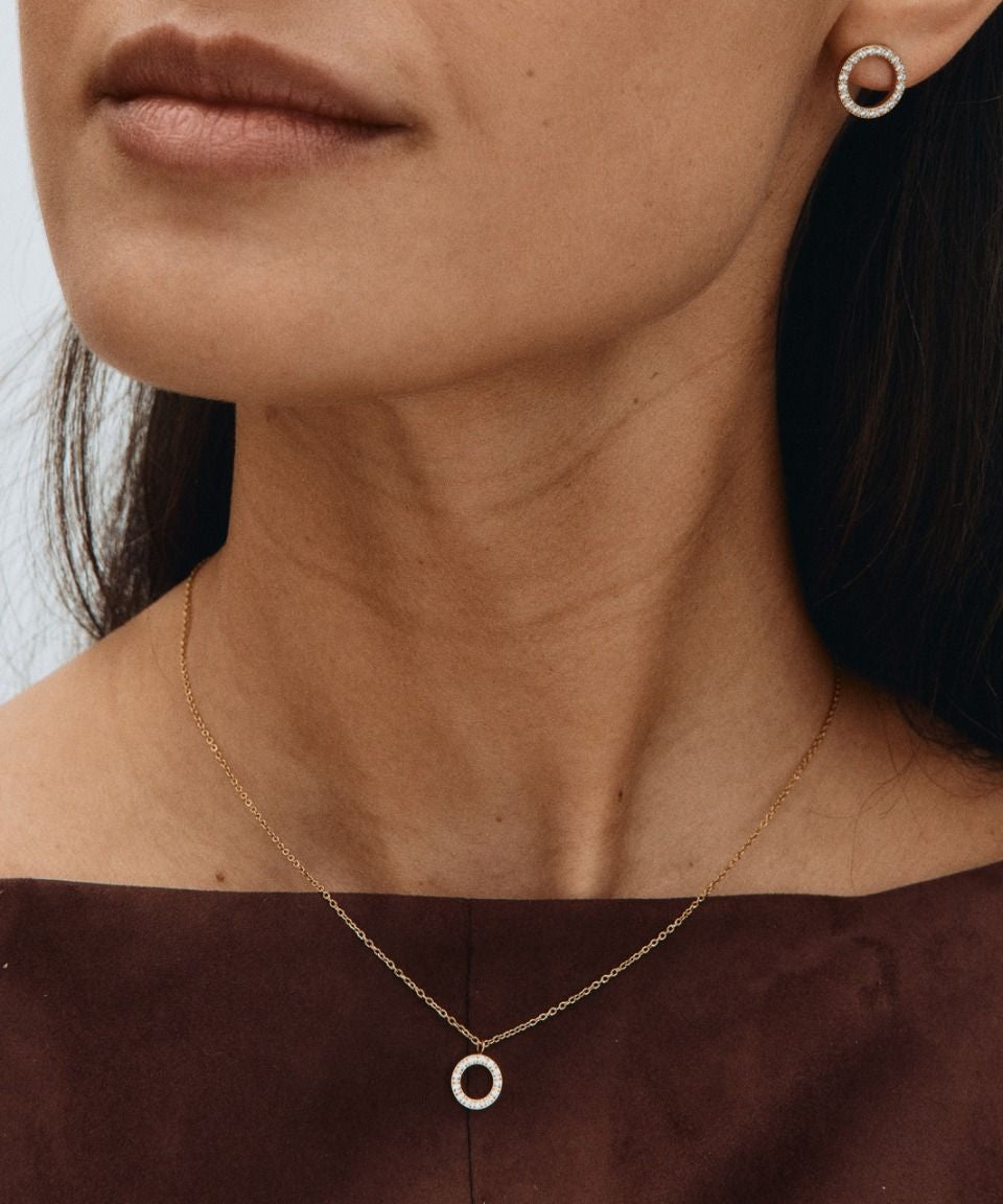 Glow Necklace Mini Gold