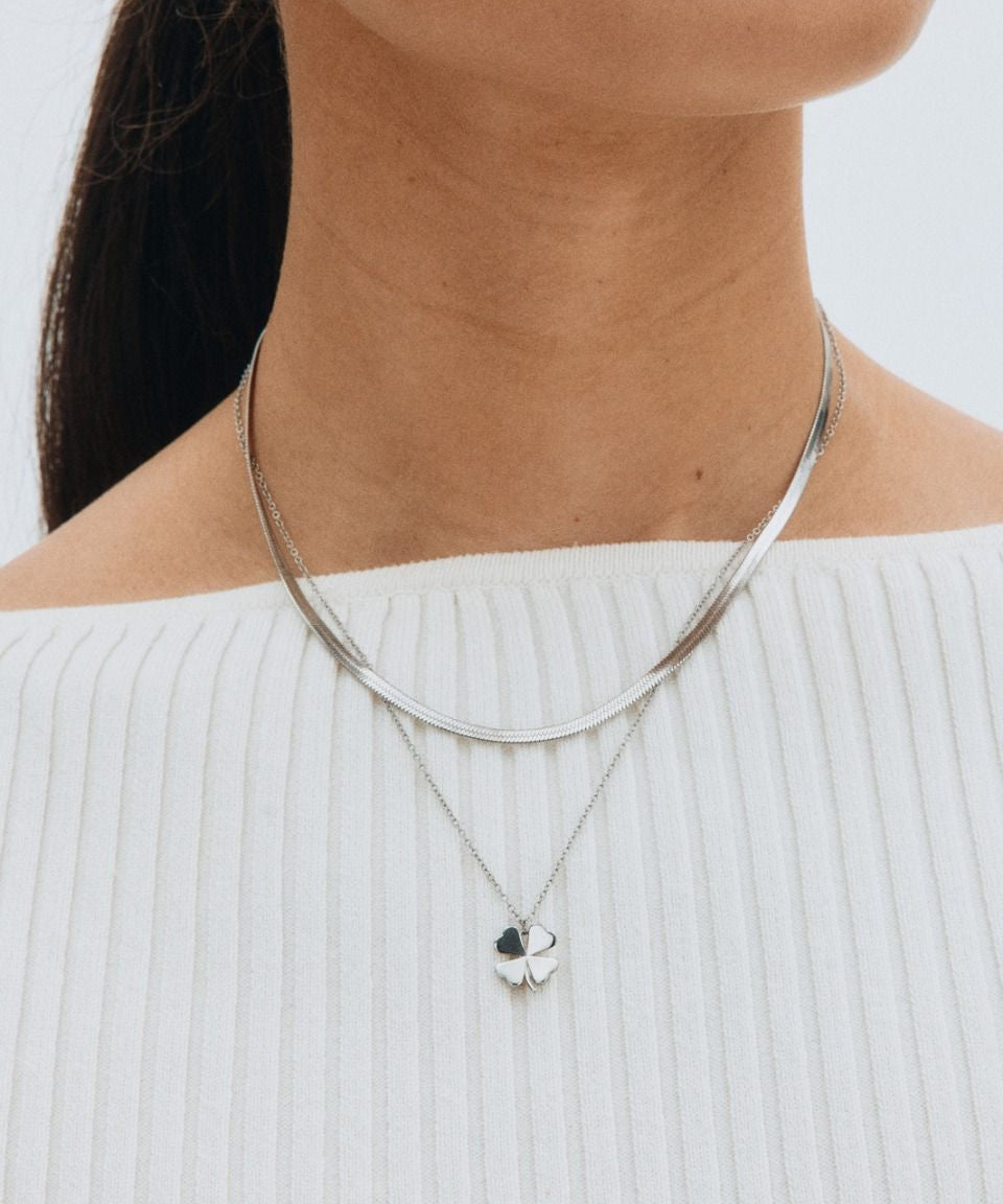 Lucky Necklace Steel