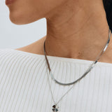 Lucky Necklace Steel
