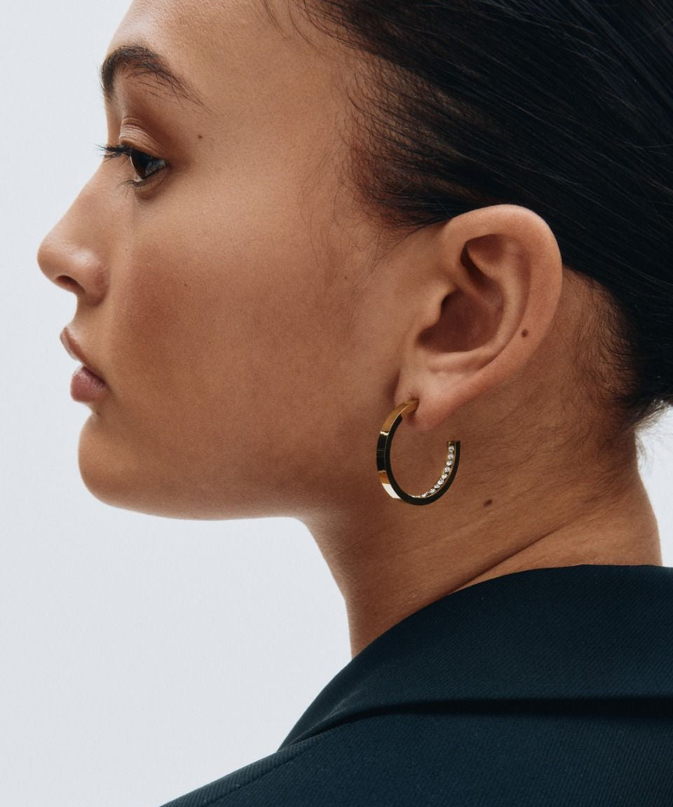 Monaco Earrings Small Gold