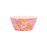 Picnic Retro Floral Salad Bowl