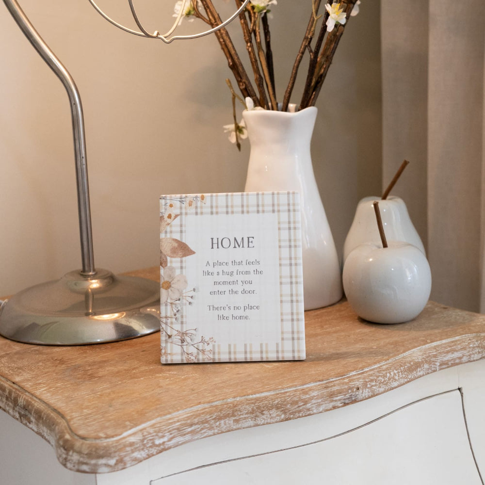 Rustic Meadow - Home Verse Plaque