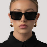 Otra Sunnies - Roco - Black/Green