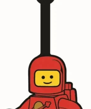 LEGO Bag Tag - Spaceman Red