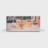 Golf Ball Glasses - S/2