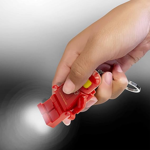 LEGO Minifigures Keychain Light Spaceman Red