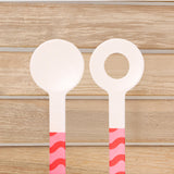 Summer Waves Bamboo Salad Servers