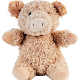 Curly Pig Soft Toy Pink