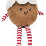 Fluffy Pudding Sitting - Decoration / Brown