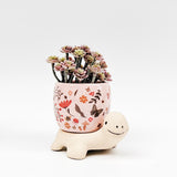 Turtle Small Planet - Pink & Sand - 12cm