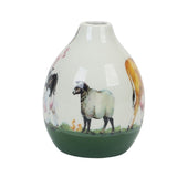 Farm Yard Vase Green