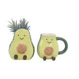 Aimee Avocado Friends Mug Green 10cm