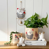 Quirky Duck Ornament White 10cm