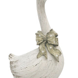 Goose Resin Ornament White Med 23cm