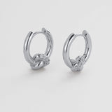 Elle Hoop - Silver