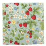 Strawberry Field Napkin Green