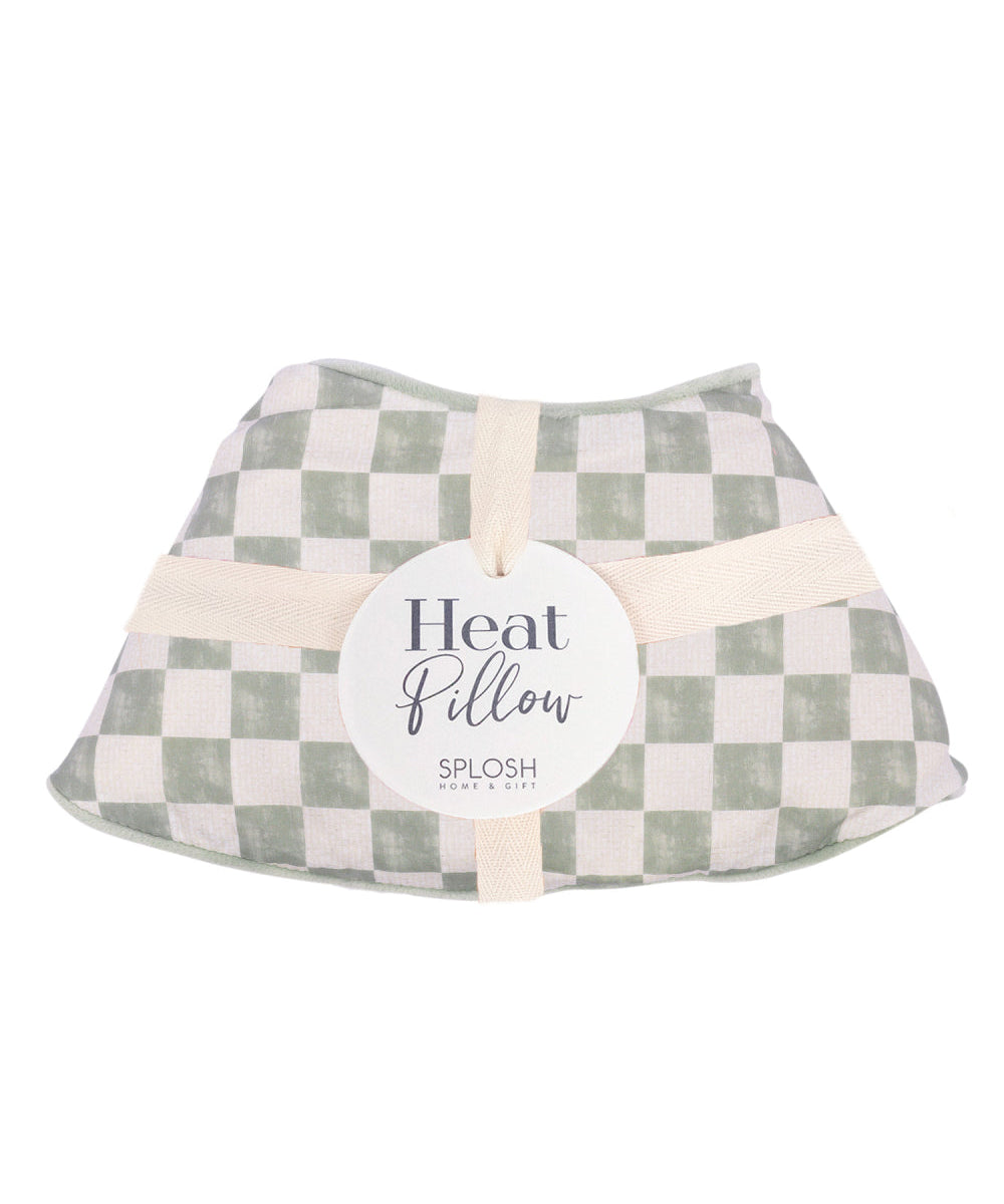 Love, Vera Checkers Neck Heat Pillow