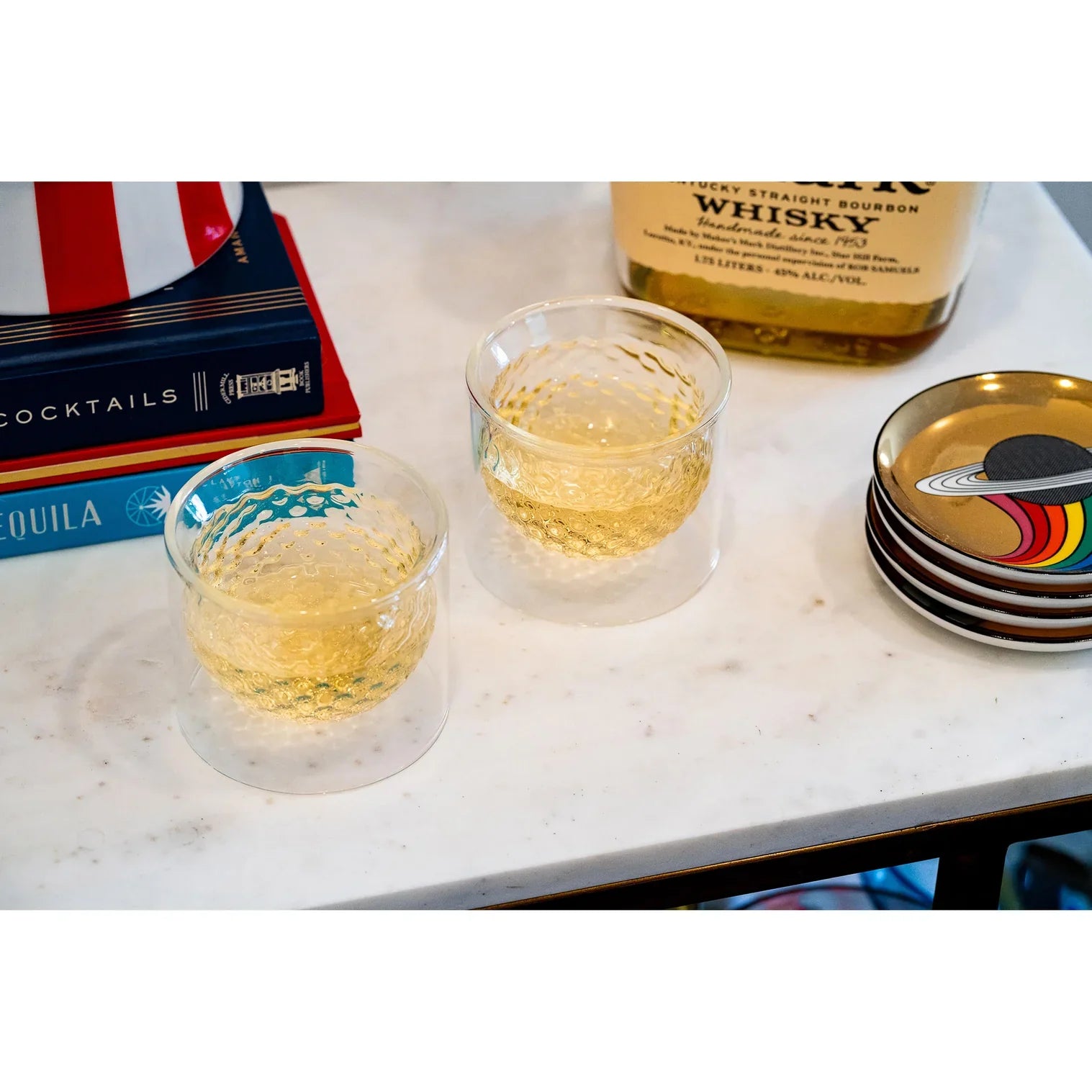 Golf Ball Glasses - S/2